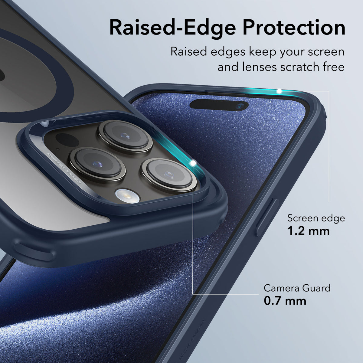 Esr Iphone 15 Pro Halolock Magsafe Hybrid Silikon Kılıf