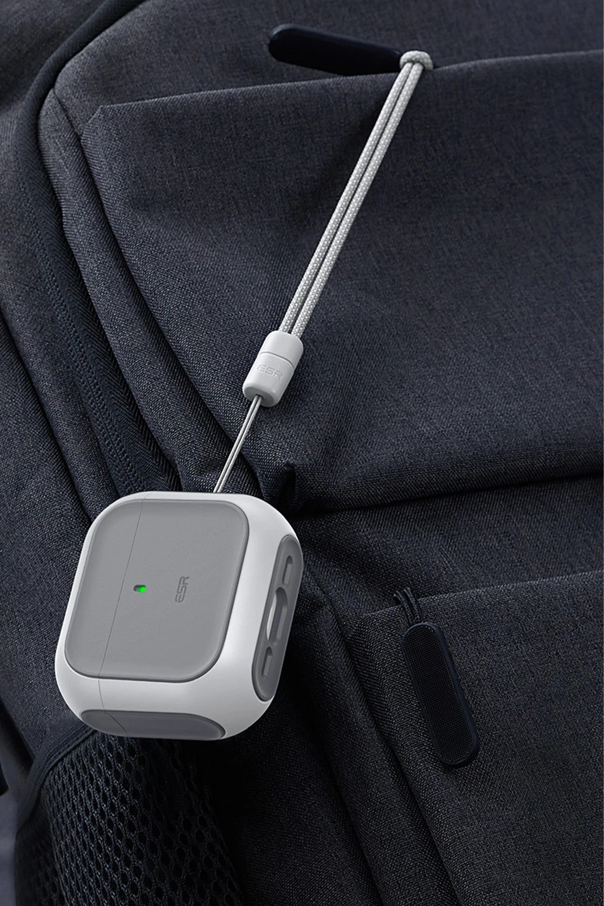 ESR Apple Airpods 4 (4.nesil) Orbit Hybrid Magsafe Şarj Destekli Kılıf - Beyaz