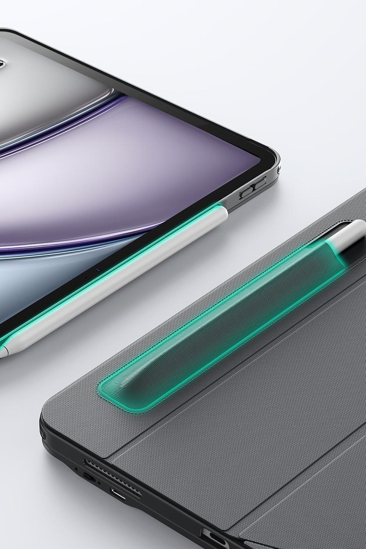 ESR Apple iPad 2022 10.9 (10.nesil) Shift Manyetik Klavyeli Tablet Kılıfı - Koyu Gri