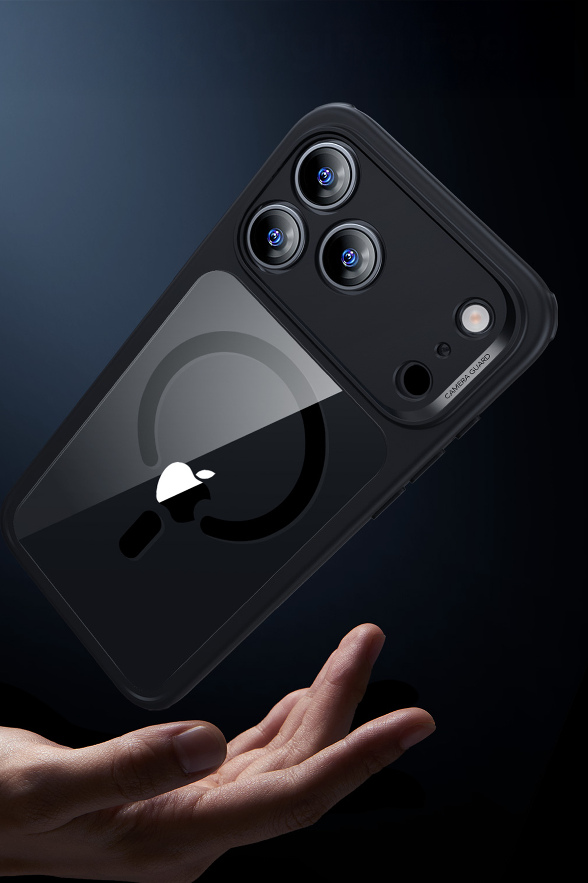 ESR Apple iPhone 17 Pro Classic Hybrid Magsafe Kapak - Clear Black