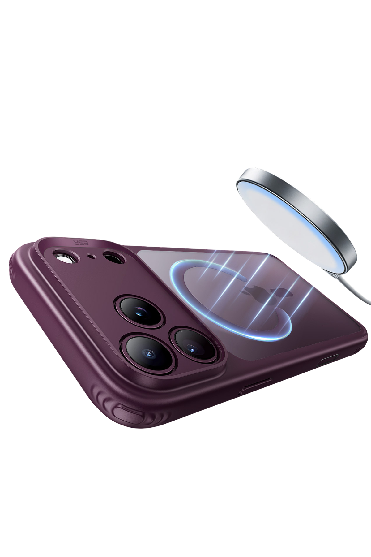 ESR Apple iPhone 18 Pro/17 Pro Classic Hybrid Magsafe Kapak - Bordo