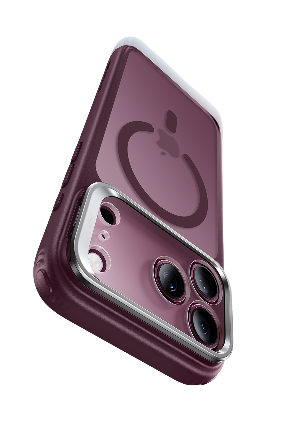 ESR Apple iPhone 18 Pro Max/17 Pro Max Classic Hybrid Magsafe Standlı Kapak - Bordo