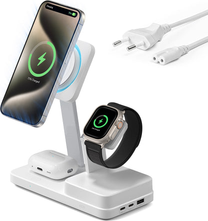 ESR 100W Şarj Standı 6 In 1 Magsafe ve Cryoboost - Beyaz
