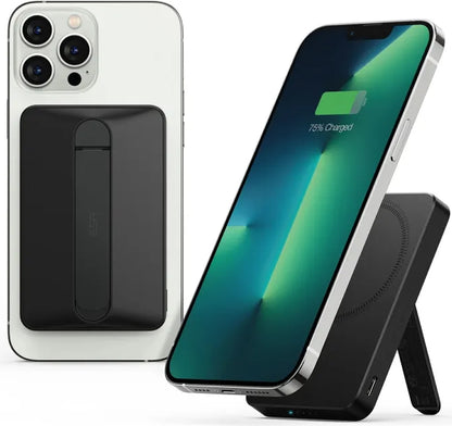 Esr Magsafe Powerbank 6000 Mah Halolock Mini Kickstand Taşınabilir Şarj Cihazı - Siyah