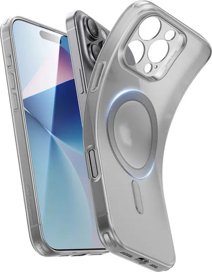ESR Apple iPhone 16 Pro Kılıf Zero Halolock MagSafe Silikon - Buzlu Gri