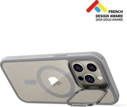 Esr Iphone 15 Pro Max Halolock Mag Safe Classic Hybrid Silikon Kılıf Şeffaf Gri