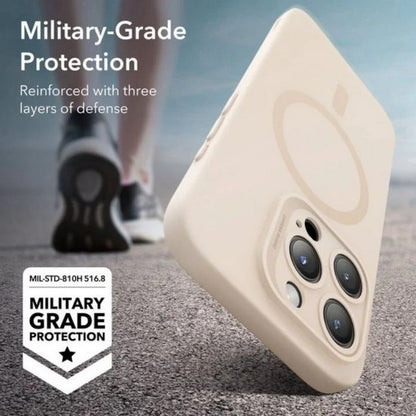 Esr Apple iPhone 15 Pro Max Kılıf Halolock Magsafe Cloud Soft - Light Tan