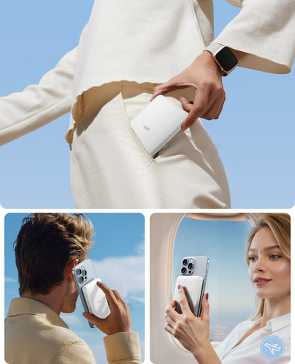 Esr Halolock Qi2 10.000 Mah Magsafe Digital Powerbank Beyaz