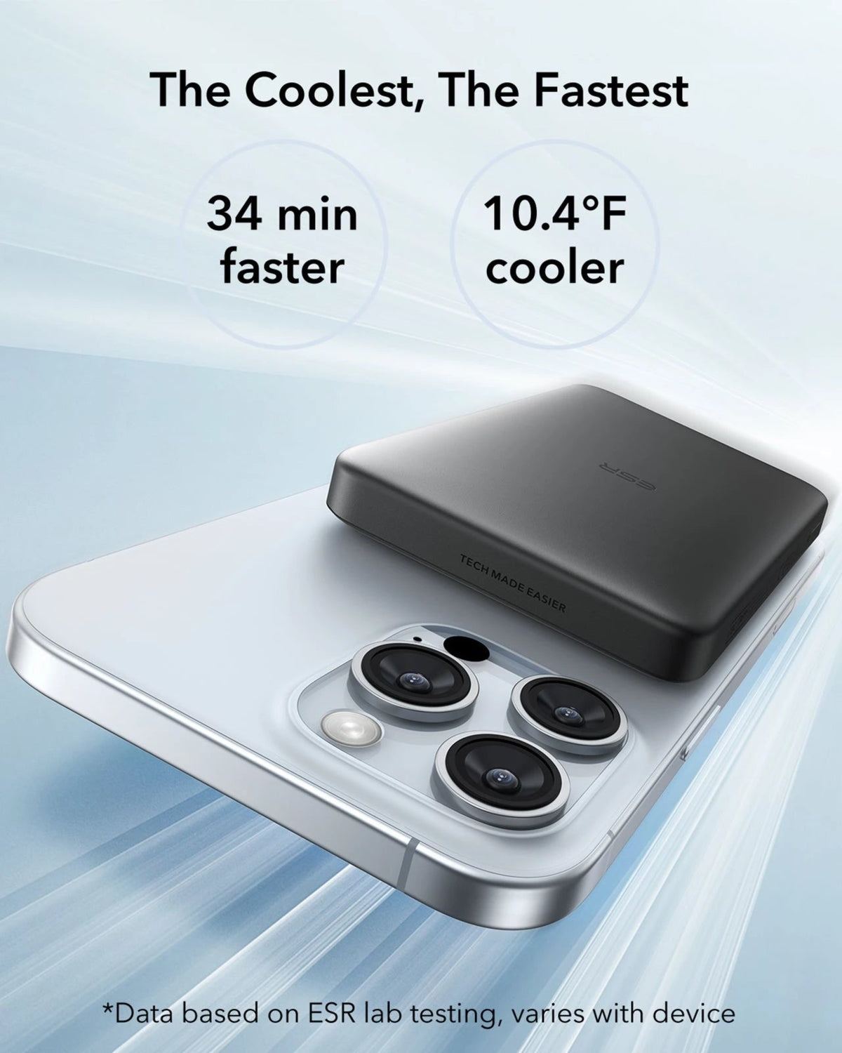 Esr 10000 Mah Taşınabilir Şarj Cihazı Qi2 Magsafe Powerbank - Titanium