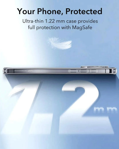 ESR Apple iPhone 16 Pro Kılıf Zero Halolock MagSafe Silikon - Buzlu Şeffaf