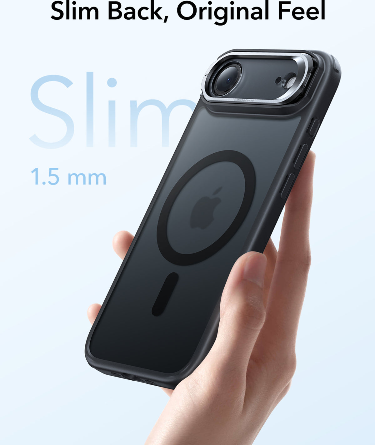 Esr iPhone 17 Air Classic Hybrid Magsafe Standlı Kılıf -Kamera Kontrol Buton