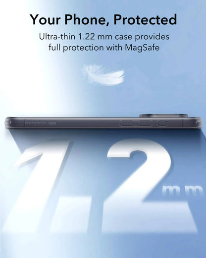 ESR Apple iPhone 16 Pro Max Kılıf Zero Halolock MagSafe Silikon - Buzlu Siyah