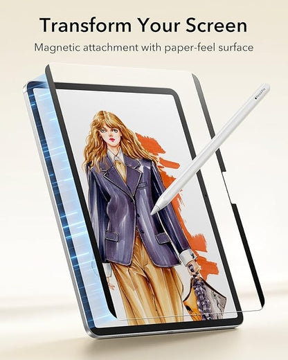 Esr Apple iPad Pro 11" (2024–2025 | M4 / M5) Uyumlu – Nano Paper-Like (Kağıt Hissi) Ekran Koruyucu