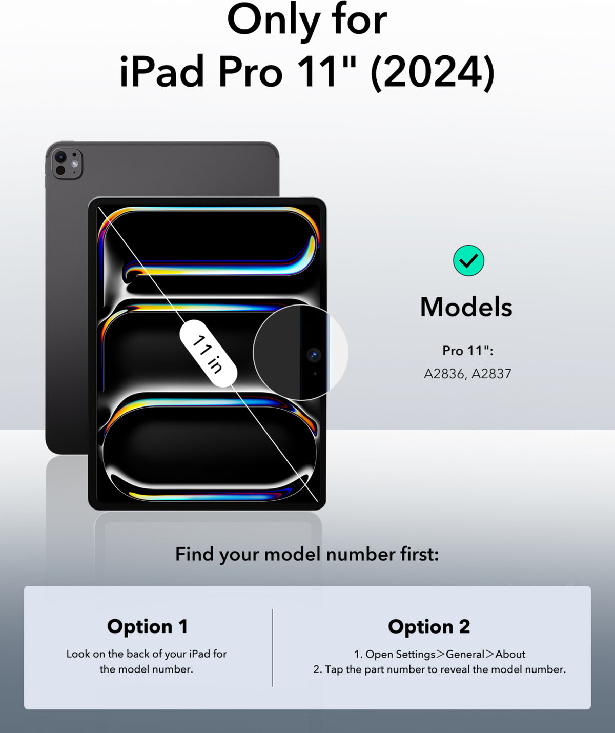 Esr iPad Pro 11 M4-M5 (2024) Rebound Kılıf