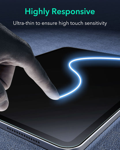 ESR iPad Pro 13 M4-M5 (2024) Armorite 2 adet tablet ekran koruyucu, şeffaf ve dayanıklı ekran koruma seti