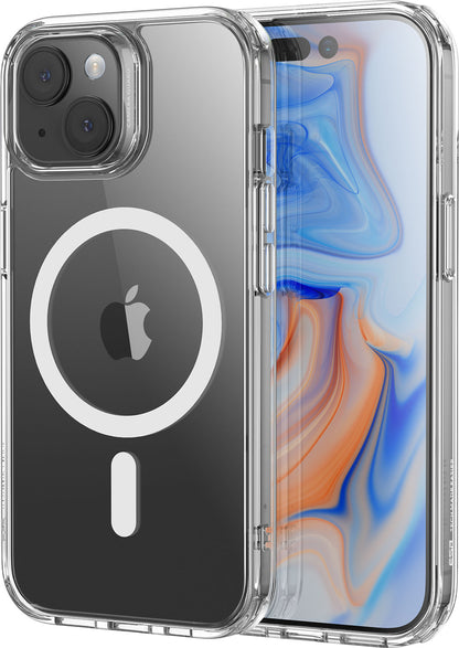 Esr iPhone 15 Halolock Magsafe Hybrid Silikon Kılıf Şeffaf