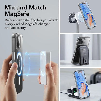 ESR iPhone 15 Promax Magsafe Şeffaf Silikon Kılıf