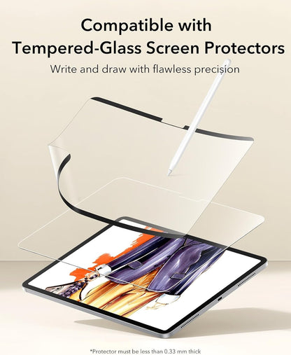 Esr Apple iPad Pro 11" (2024–2025 | M4 / M5) Uyumlu – Nano Paper-Like (Kağıt Hissi) Ekran Koruyucu