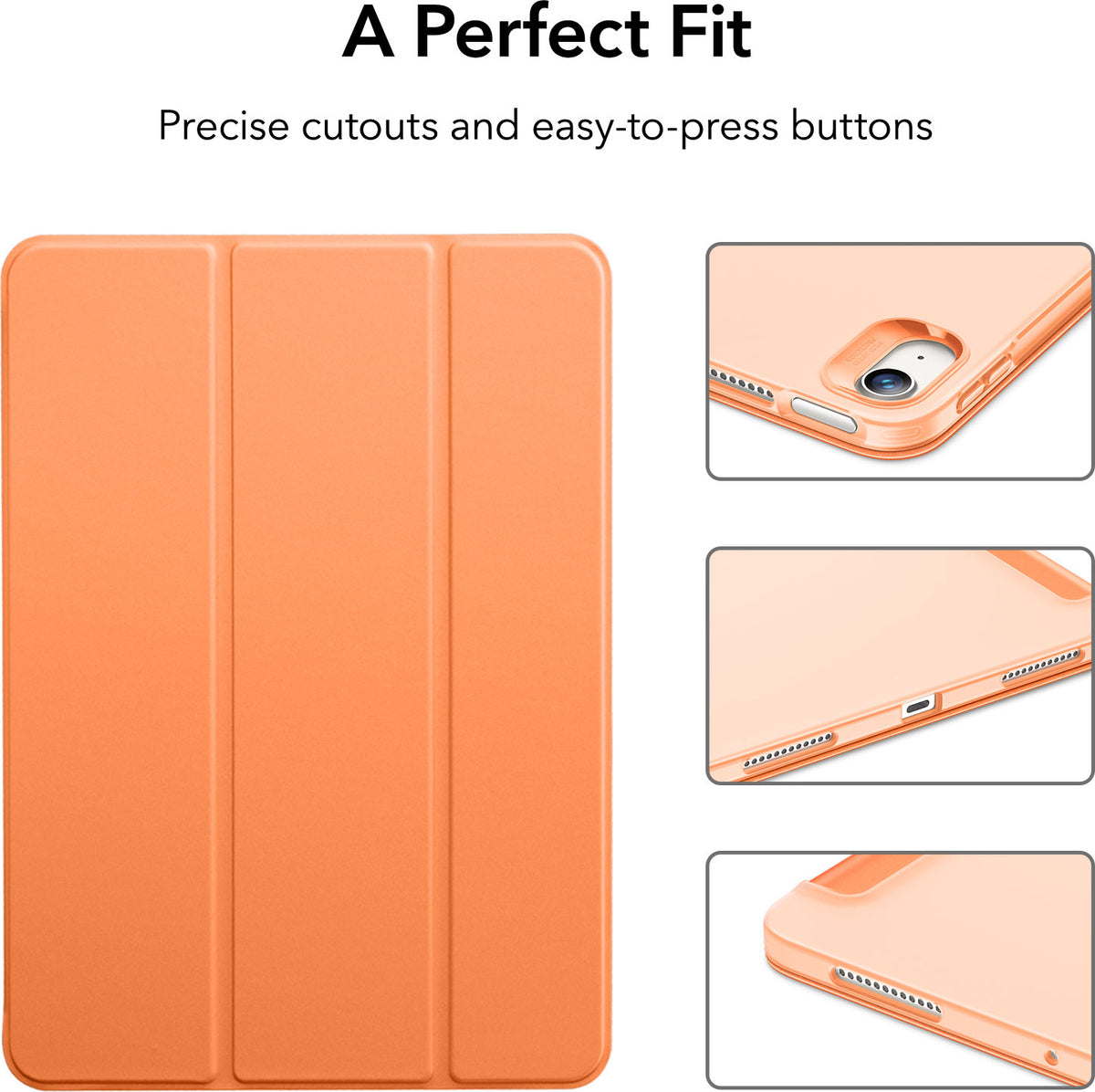 Esr Apple iPad Air 10.9" (2020–2022 | 4. & 5. Nesil | A14 Bionic / M1) Uyumlu Rebound Slim Kılıf
