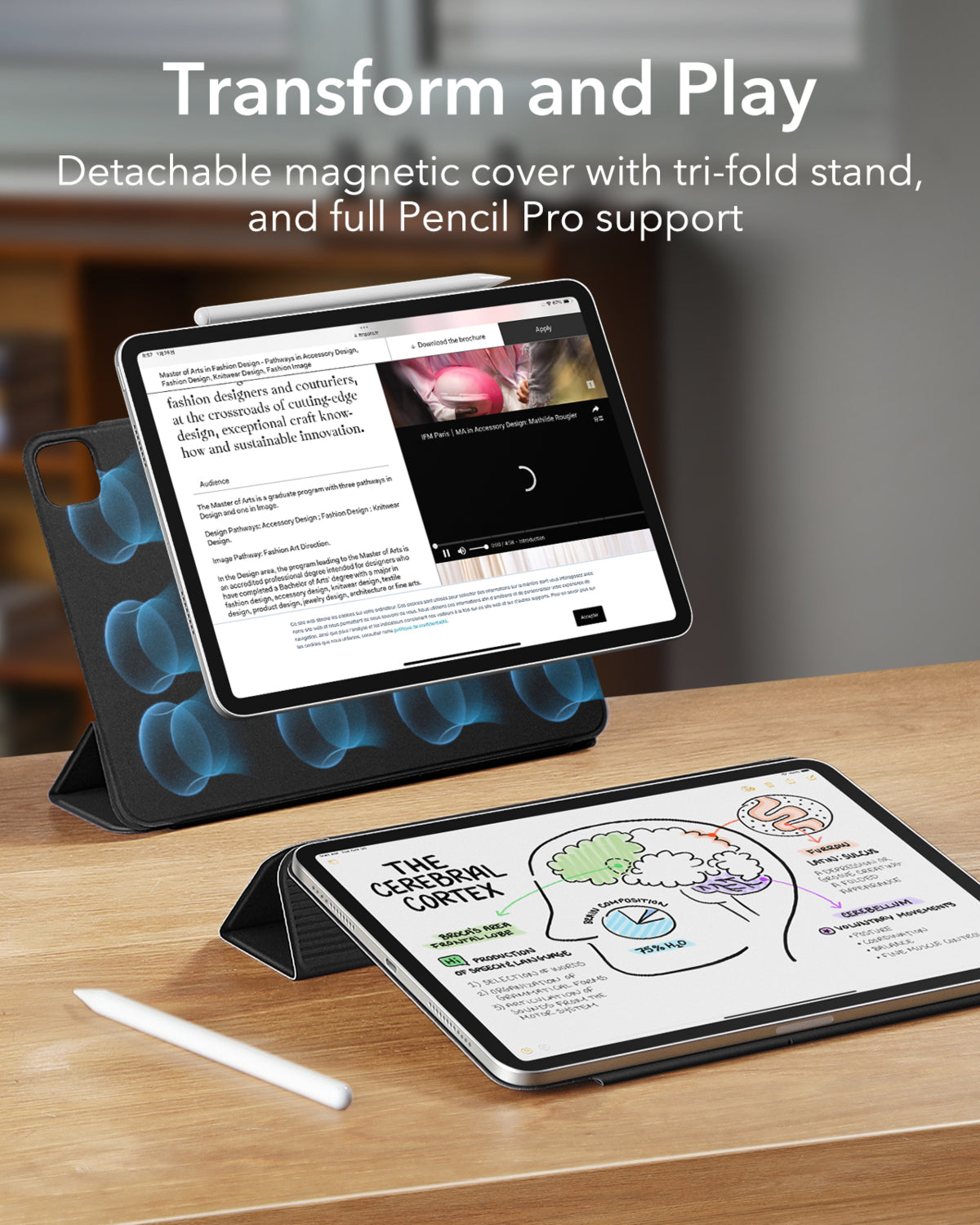 Esr iPad Pro 11 M4-M5 (2024) Rebound Kılıf
