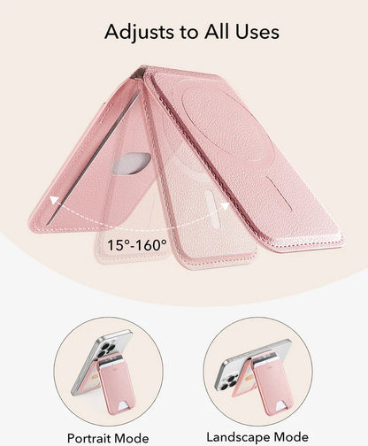Esr Halolock Magsafe Aura Wallet Standlı Cüzdan Pembe