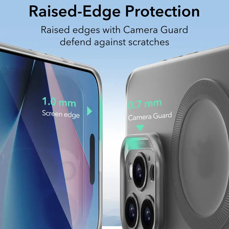 ESR Apple iPhone 16 Pro Kılıf Zero Halolock MagSafe Silikon - Buzlu Gri