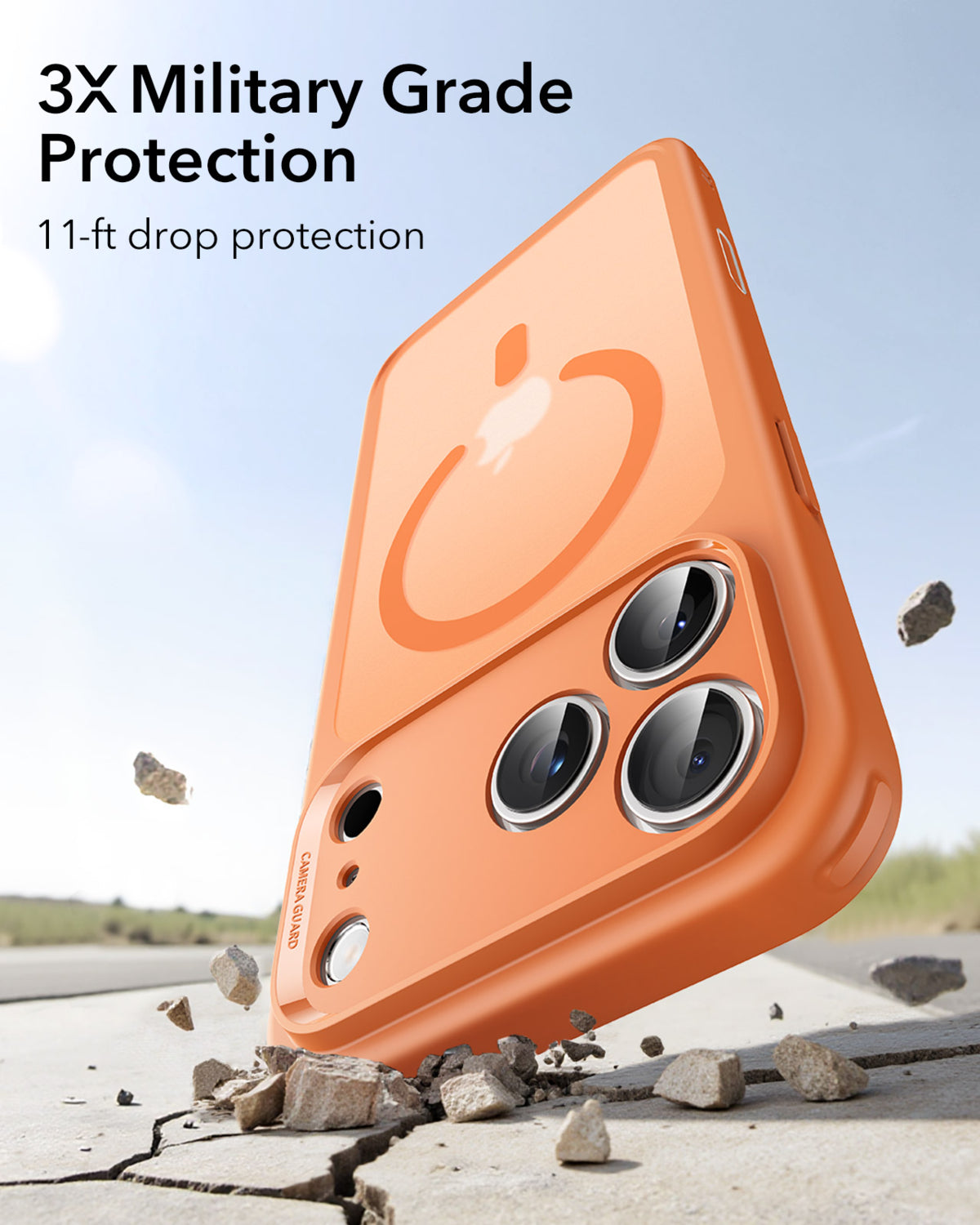 Esr iPhone 17 - 18 Pro Max Classic Hybrid Magsafe Kılıf - Kamera Kontrol Buton