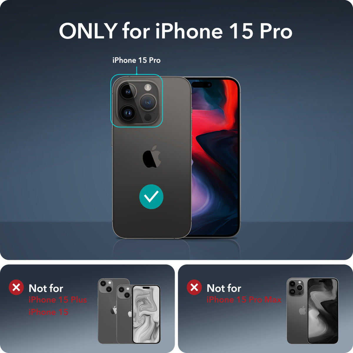 Esr Iphone 15 Pro Armorite Cam Ekran Koruyucu