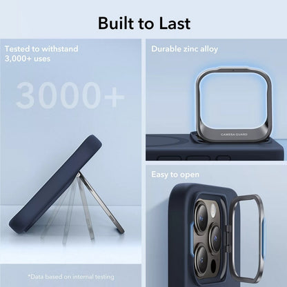ESR Apple iPhone 15 Pro Kılıf Cloud Soft HaloLock MagSafe Kickstand - Dark Blue