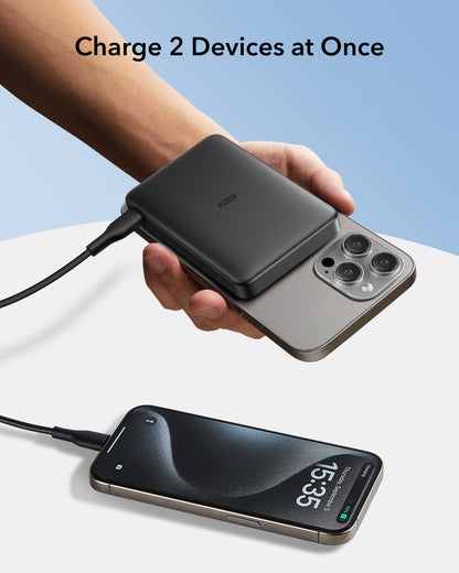 Esr Halolock Qi2 10.000 Mah Magsafe Digital Powerbank Siyah