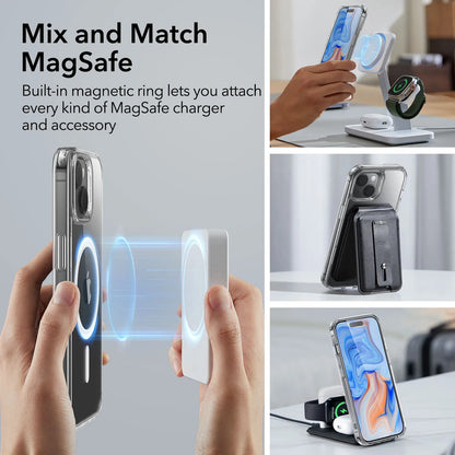 ESR iPhone 15 Promax Magsafe Şeffaf Silikon Kılıf