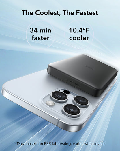 Esr Halolock Qi2 10.000 Mah Magsafe Digital Powerbank Siyah