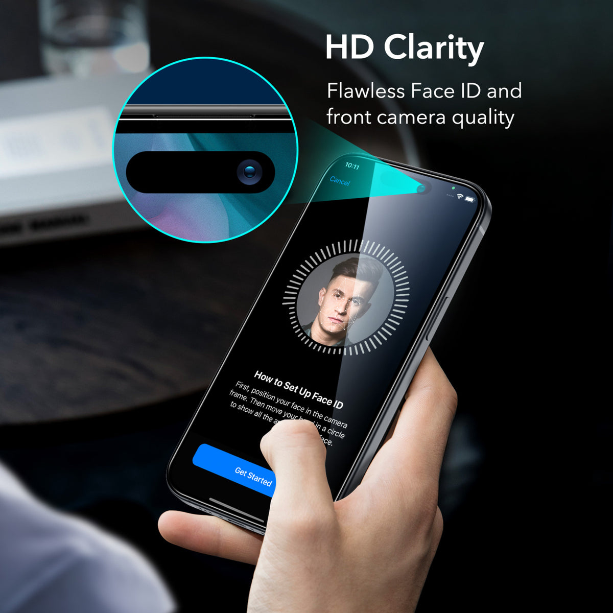 Esr Iphone 15 Pro Armorite Cam Ekran Koruyucu