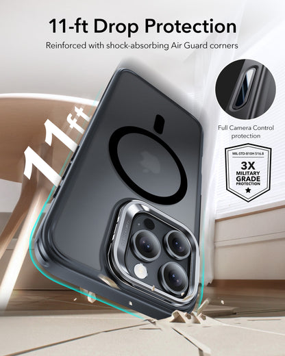 Esr Iphone 16 Pro Max Halolock Mag Safe Classic Hybrid Stantlı Silikon Kılıf - Kamera Kontrol Buton