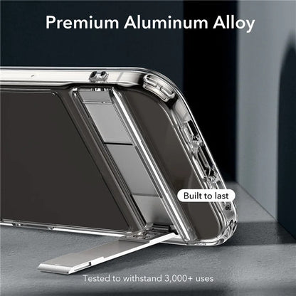 ESR iPhone 15 Pro Standlı Şeffaf Kılıf