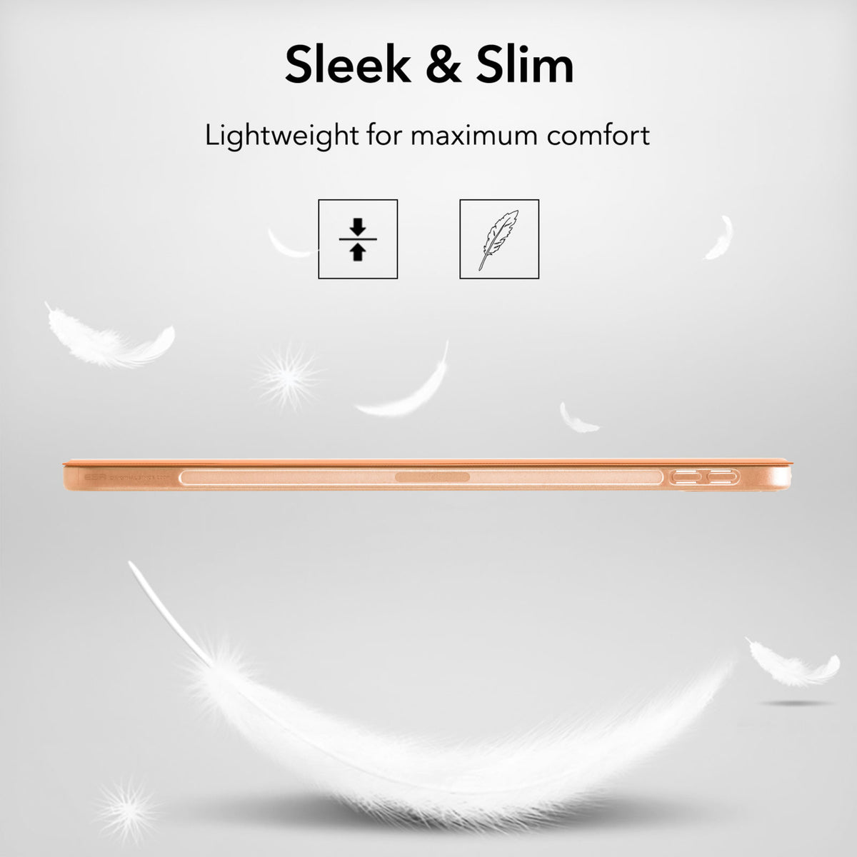 Esr Apple iPad Air 10.9" (2020–2022 | 4. & 5. Nesil | A14 Bionic / M1) Uyumlu Rebound Slim Kılıf