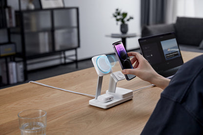 ESR 100W Şarj Standı 6 In 1 Magsafe ve Cryoboost - Beyaz