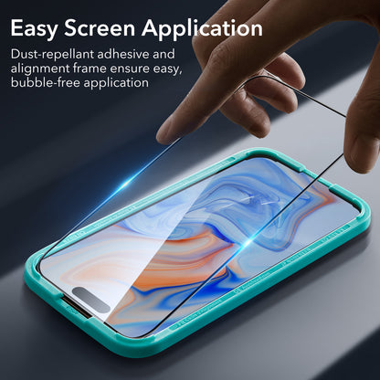 Esr Iphone 15 Anti-Static Temperli Full Cam Ekran Koruyucu 2 Adet