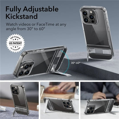 ESR Apple iPhone 15 Pro Max Standlı Şeffaf Kılıf