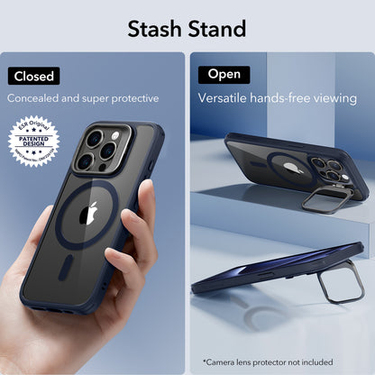Esr Iphone 15 Pro Halolock Magsafe Classic Hybrid Silikon Kılıf Standlı