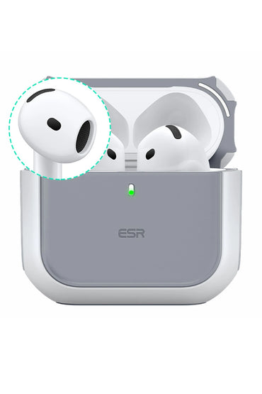ESR Apple Airpods 4 (4.nesil) Orbit Hybrid Magsafe Şarj Destekli Kılıf - Beyaz