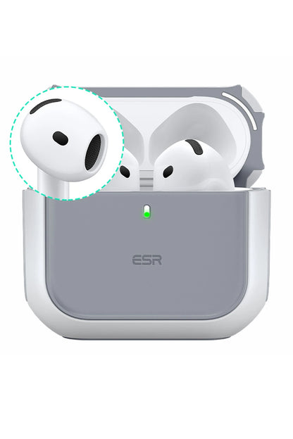 ESR Apple Airpods 4 (4.nesil) Orbit Hybrid Magsafe Şarj Destekli Kılıf - Beyaz