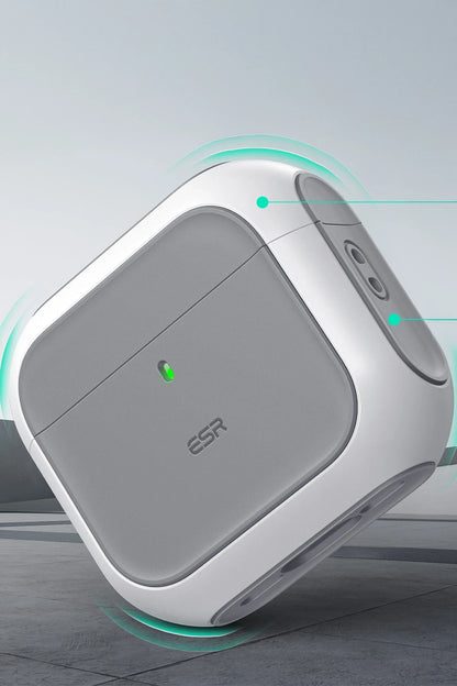 ESR Apple Airpods 4 (4.nesil) Orbit Hybrid Magsafe Şarj Destekli Kılıf - Beyaz