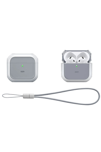 ESR Apple Airpods 4 (4.nesil) Orbit Hybrid Magsafe Şarj Destekli Kılıf - Beyaz