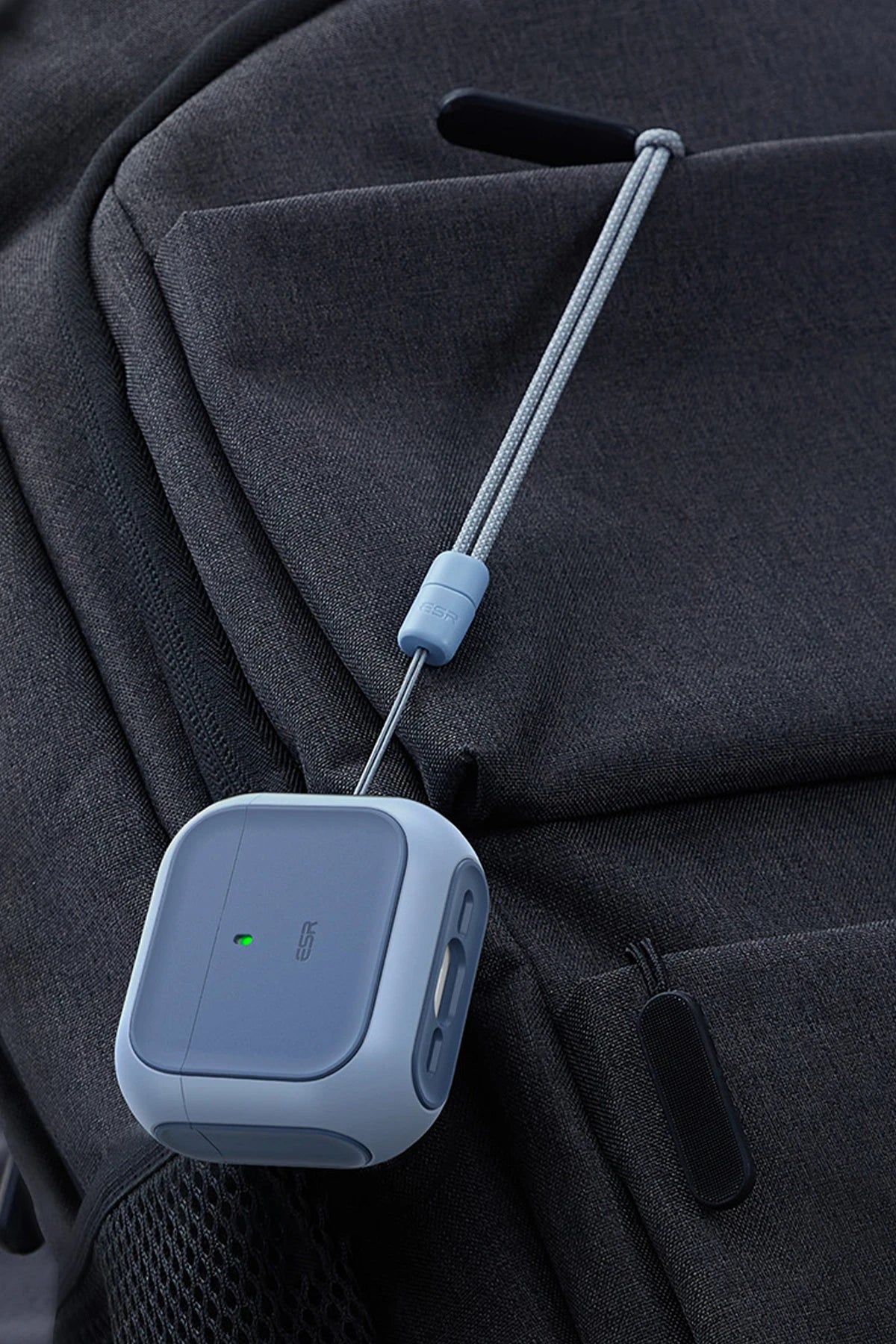 ESR Apple Airpods 4 (4.nesil) Orbit Hybrid Magsafe Şarj Destekli Kılıf - Mavi