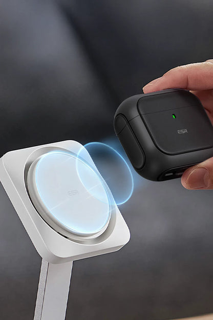 ESR Apple Airpods 4 (4.nesil) Orbit Hybrid Magsafe Şarj Destekli Kılıf - Siyah