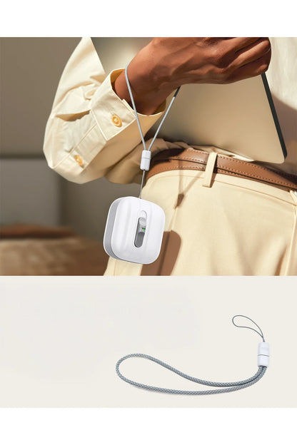 ESR Apple Airpods 4 (4.nesil) Pulse FlickLock Magsafe Şarj Destekli Kilitli Kılıf - Beyaz