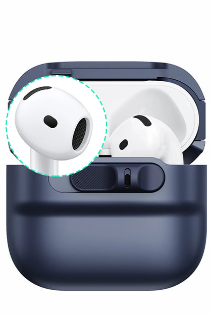 ESR Apple Airpods 4 (4.nesil) Pulse FlickLock Magsafe Şarj Destekli Kilitli Kılıf - Mavi