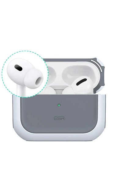 ESR Apple Airpods Pro 2 (2.Nesil) Orbit Hybrid Magsafe Şarj Destekli Kılıf - Beyaz