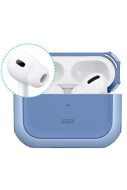 ESR Apple Airpods Pro 2 (2.Nesil) Orbit Hybrid Magsafe Şarj Destekli Kılıf - Mavi